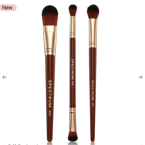 Spectrum Pantherine 3 Piece Makeup Brush Set - Picture 6 of 6